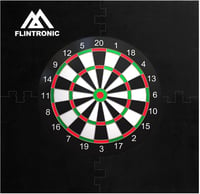 flintronic EVA darts tábla védő keret 45 cm-es dartboardhoz, összátmérő 72 cm, könnyű védőgyűrű, hátfalra illesztve 9