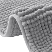 flintronic Fürdőszobai Szőnyeg 40x60cm Csúszásmentes Puha Chenille Zuhanyzó Fürdőmatte 1