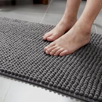 flintronic Fürdőszobai Szőnyeg 50x80 cm, Csúszásmentes, Mosható Fürdőszőnyeg 4