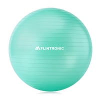 Minge de gimnastică flintronic 55 cm, minge de yoga ultra groasă anti-explozie cu pompă de picior gonflabilă, minge de șezut antiderapantă, minge de fitness pentru pilates, verde 8