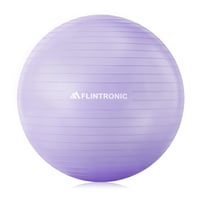 flintronic Gymnastická lopta 65 cm, ultrahrubá fitlopta na cvičenie odolná proti prasknutiu s nafukovacou pumpou, protišmyková fitnes lopta na jogu, pilates 9