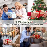 Bețe de aliniere pentru golf flintronic, 2 bucăți, bețe pliabile pentru antrenament cu tub de depozitare transparent, ajutor pentru swing, indicator de direcție, roșu 8