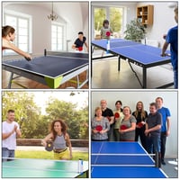 flintronic Rozkladacia sieťka na stolný tenis na akýkoľvek stôl, prenosná náhradná sieťka na ping-pong do interiéru aj exteriéru, max. dĺžka 170 cm 7