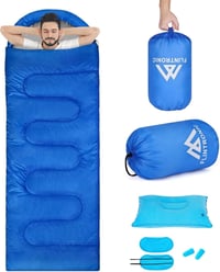 flintronic Könnyű Hálózsák 210x75cm Kemping Túrázás Utazáshoz Kompakt 1
