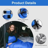 flintronic Könnyű Hálózsák 210x75cm Kemping Túrázás Utazáshoz Kompakt 3