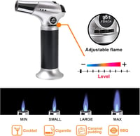 flintronic Konyhai Flambé Égő Rozsdamentes Acél Csúccsal és Biztonsági Zárral 5