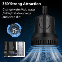flintronic DH-2000 merülő vízpumpa 1200 L/h, 25 W, 2 fúvókával 3