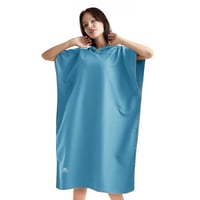 Flintronic Mikrovláknové Surf Pončo 110x80cm - Rýchloschnúci Plášť s Kapucňou pre Mužov a Ženy - Na Pláž, Surfovanie, Do Sauny 1