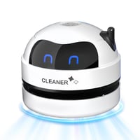 flintronic Mini stolný vysávač, USB nabíjateľný prenosný vysávač na omrvinky s vysokým sacím výkonom na klávesnicu, kancelársky stôl, do auta a na pohovku 9