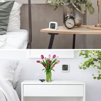 Flintronic Mini LCD Digitális Hőmérő és Páratartalom Mérő 2db Fehér 7