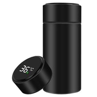 Flintronic Mini Termos od Nehrđajućeg Čelika 200ml - LED Zaslon Temperature, Prijenosna Izolirana Boca s Ručkom za Sport, Školu 2