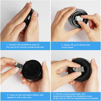 Flintronic Mini Rozsdamentes Acél Termosz 200ml - LED Hőmérséklet Kijelzővel, Hordozható Szigetelt Kulacs Fogantyúval Sportoláshoz, Iskolába 6