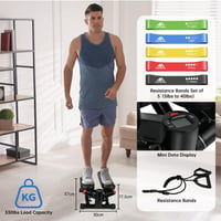 Flintronic Mini Stepper Otthoni Edzéshez 150kg Terhelhetőséggel LCD Kijelzővel 2
