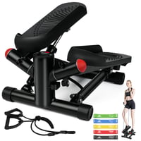 Flintronic mini steper za kućni trening, s elastičnim trakama, LCD zaslon, 150 kg 2