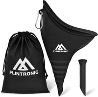 flintronic Női Vizelettartály Csővel, Hordozható Női Urinal Kempinghez és Utazáshoz - Black 9