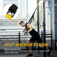 Flintronic Sling Trainer szett teljes testedzéshez otthonra 8