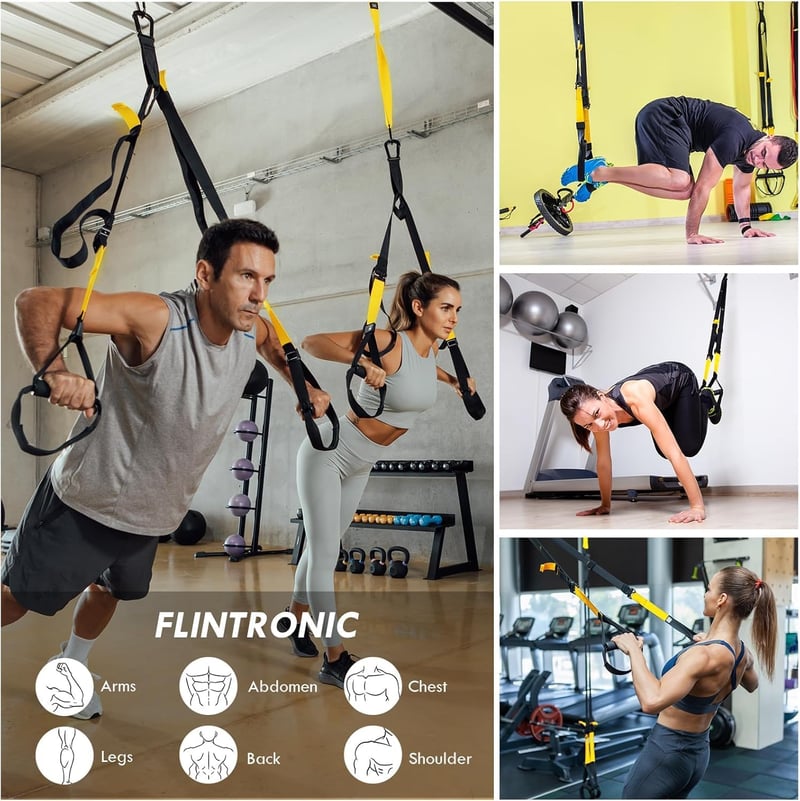 Flintronic Sling Trainer szett teljes testedzéshez otthonra