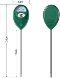 flintronic Talajnedvesség Mérő PH Méter Kerthez Növényekhez Mezőgazdasághoz 2