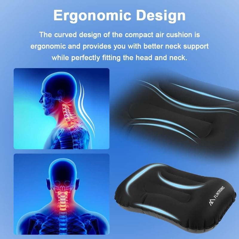 Flintronic TPU Ultralight Felfújható Kemping Párna Vízálló Strand Kültéri