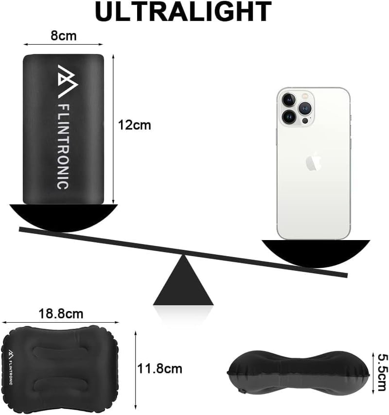 Flintronic TPU Ultralight Felfújható Kemping Párna Vízálló Strand Kültéri
