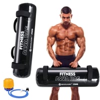 flintronic Vodné vrece s nastaviteľnou hmotnosťou na silový tréning, prenosné fitness vybavenie 2