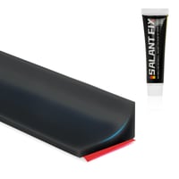 flintronic tesniaca lišta do sprchového kúta – 3 m – čierna 2