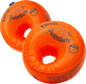 Flipper SwimSafe 1010 rukavice za plivanje s PE pjenastim uloškom - narančaste - za djecu od 1 do 6 godina