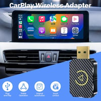 FLITI Wireless CarPlay Adapter USB-C, Plug and Play ezüst dongle 7
