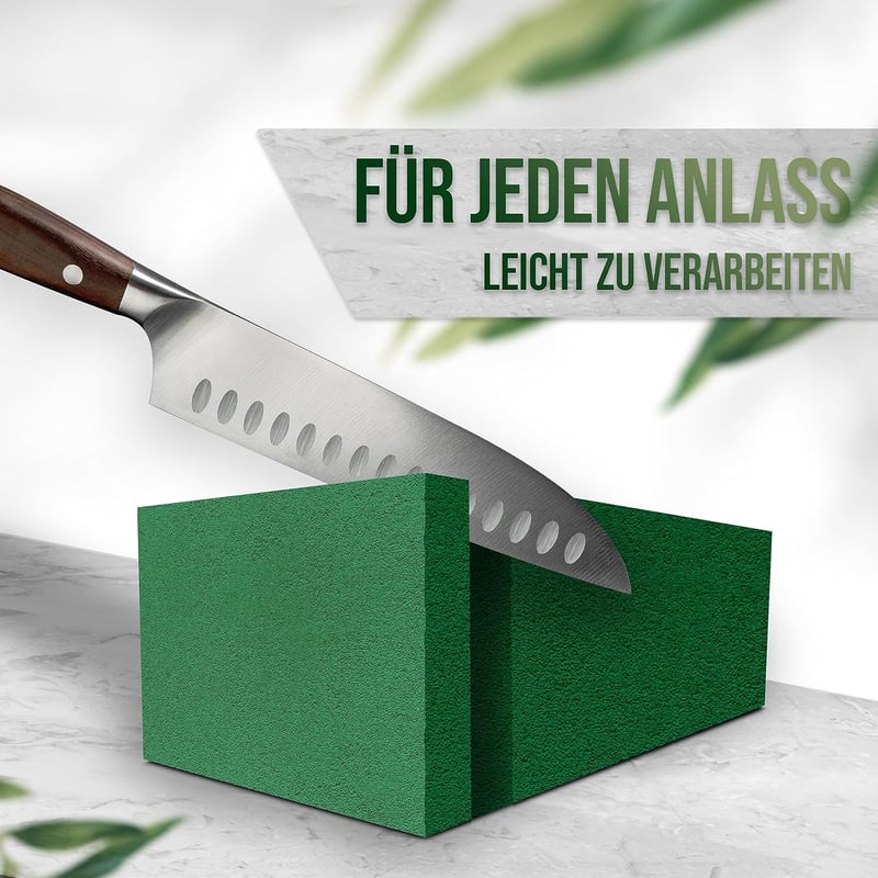 Floraly 3x Virághabszivacsok Prémium Virághabok Németországi Gyártás 22x11x8cm Virágdekoráció