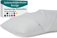Flowen 2 db mikroszálas oldalsó alvó párnahuzat 40x145 cm, hipoallergén, poratkamentes 1