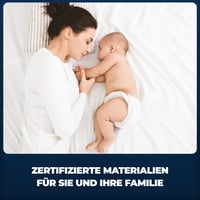 Vodeodolný chránič matraca Flowen 140x200 cm – bavlnený, priedušný, antialergický, prateľný – obsahuje 3 škvrny (stav: pozri 2. obrázok) 3