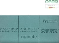 Flowerbox 3x Original Oasis® Premium Virághabszivacsok MaxLife Impregnálással - 23x11x3,6cm 5
