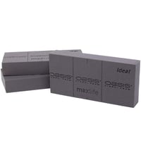 Flowerbox Oasis Black Ideal Maxlife spužva za cvijeće 3 kom - 23x11x7,5cm Crna Mokra spužva za svježe cvijeće Vjenčanje Rođendan 1