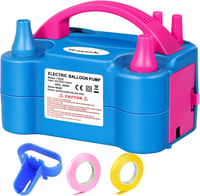 FLSEPAMB 600 W elektromos léggömbpumpa 2+2 fúvókával, 2 üzemmód 1