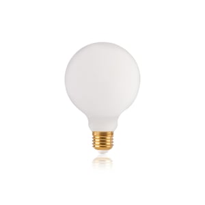 FLSNT E27 Prigušiva Vintage Žarulja G95 5,5W Topla Bijela 2200K 550LM