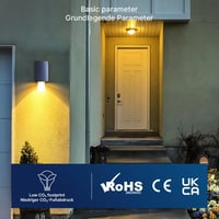 FLSNT E27 LED Vintage Izzó Mozgásérzékelős Automatikus 7W Meleg Fehér 2700K 2db 5