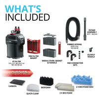Filtru Extern Fluval 107 Seria 07 - 550 l/h - Filtru pentru Acvarii de până la 130 Litri - Negru 6
