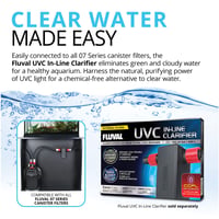 Filtru Extern Fluval 107 Seria 07 - 550 l/h - Filtru pentru Acvarii de până la 130 Litri - Negru 8