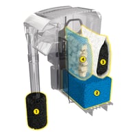 Závesný filter do akvária Fluval AquaClear AC20 – výkon 379 l/h, pre akvária s objemom 18 – 76 l 6