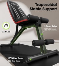 FLYBIRD Multifunkciós Edzőpad - 8 Pozíciós Háttámla, 3 Állítható Lábtartó, 317kg Terhelhetőség, Összecsukható Súlyzópad Otthoni Edzőteremhez 4