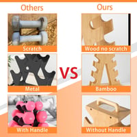 Flycoop 4 szintes A-frame súlyzótartó állvány 3-7kg hantelhez hordfogantyúval 3