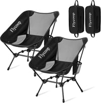 Flycoop Összecsukható Kemping Szék 180kg Hordozható Ultralight Piknik Túra Kempingezés 1