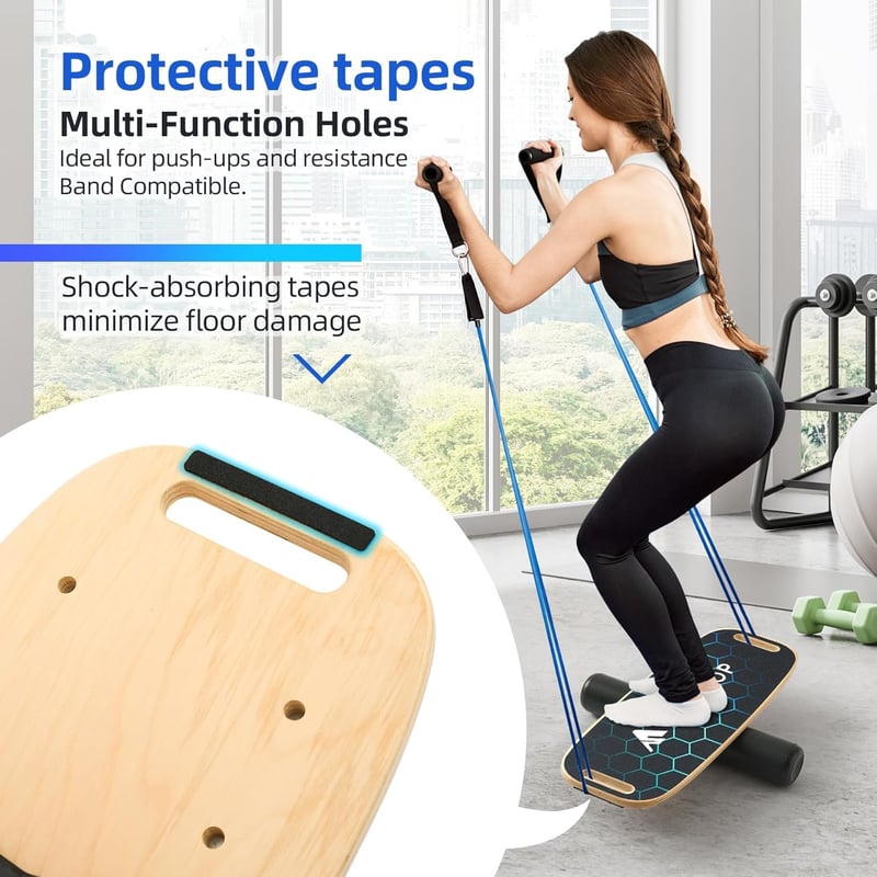 Flycoop Premium Balance Board 200 kg terhelhetőséggel - Egyensúly és koordináció edzéshez