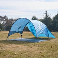 Flycoop Strand Sátor UV Védelem 360° Szellőzés Hordozható Összecsukható, 350 x 130 x 220 cm 6