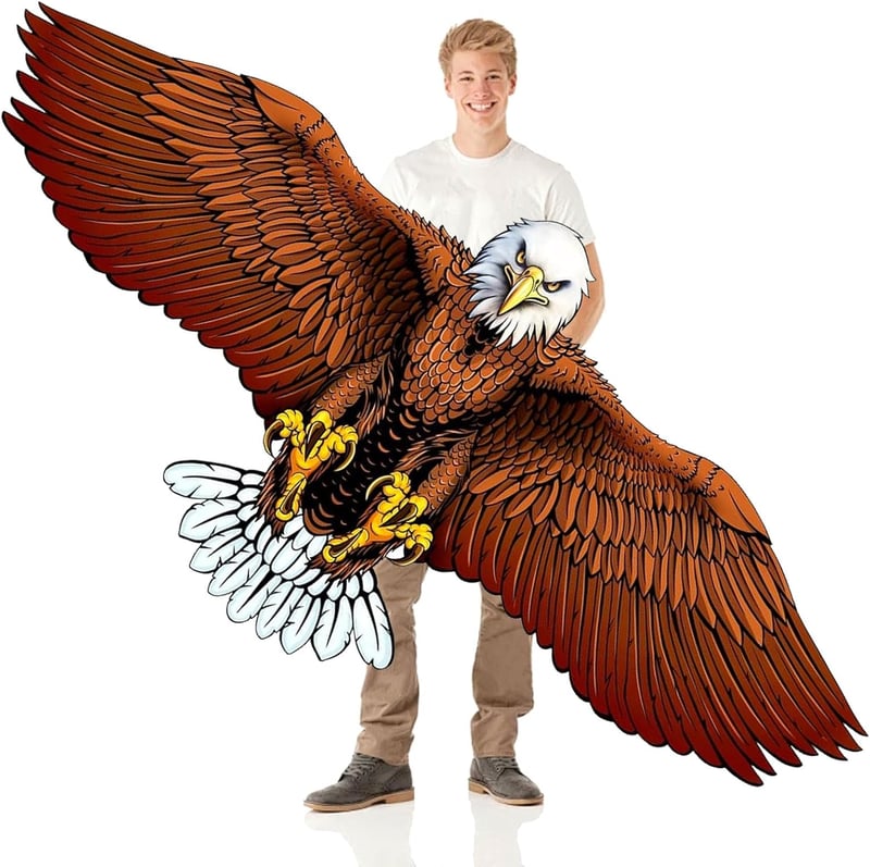Flying Hoofer 180cm Sárkány Felnőtteknek és Gyerekeknek, Könnyű Összeállítás és Repülés