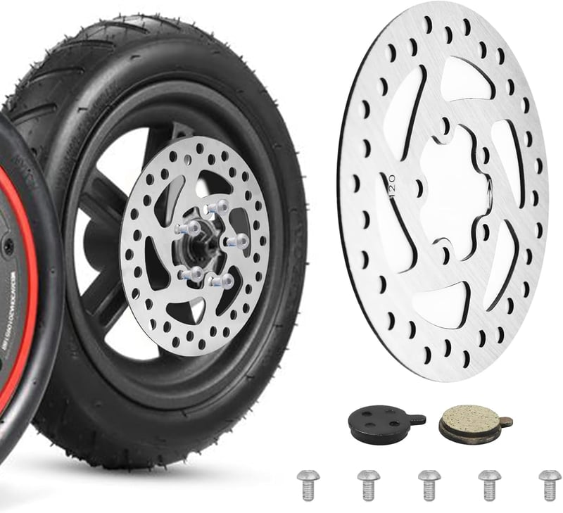 Flylin 120mm Fékkorong Elektromos Roller M365/PRO/PRO2 Rozsdamentes Acél 5 Lyuk