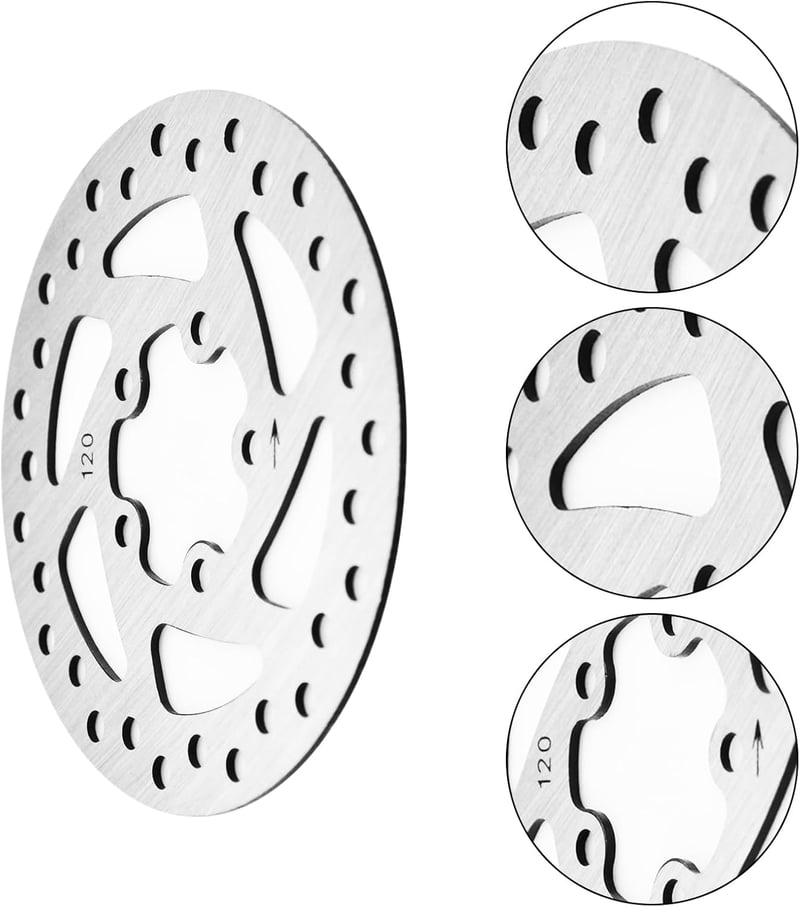 Flylin 120mm Fékkorong Elektromos Roller M365/PRO/PRO2 Rozsdamentes Acél 5 Lyuk