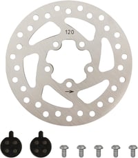 Flylin 120mm Fékkorong Elektromos Roller M365/PRO/PRO2 Rozsdamentes Acél 5 Lyuk 1