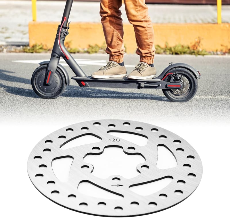 Flylin 120mm Fékkorong Elektromos Roller M365/PRO/PRO2 Rozsdamentes Acél 5 Lyuk
