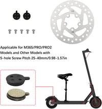 Flylin 120mm Fékkorong Elektromos Roller M365/PRO/PRO2 Rozsdamentes Acél 5 Lyuk 7